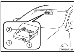 Toyota Aygo. Sensor delantero