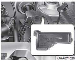 Compartimento motor panel de fusibles