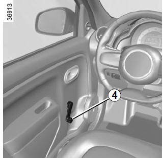 Renault Twingo. Elevalunas manuales