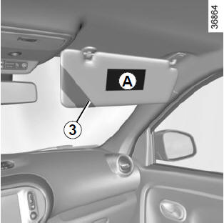 Renault Twingo. Desactivado de los airbags del pasajero delantero