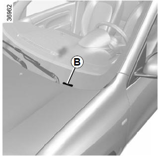 Renault Twingo. Placas de identificación del vehículo